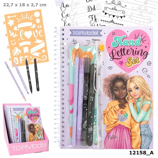 [TM0012158] TOPModel Set de Hand Lettering 0012158