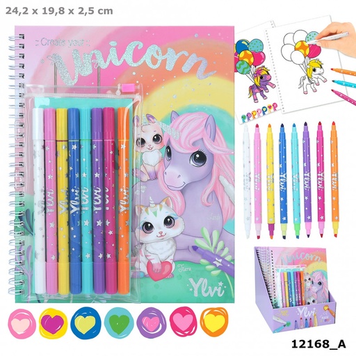 [TM0012168] Ylvi Libro de Colorear con Set de Color 0012168