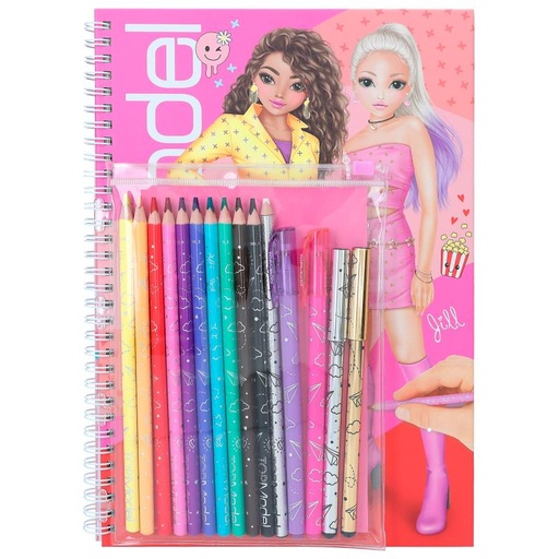 [TM0011389] TOPModel libro de colorear con set de 11389