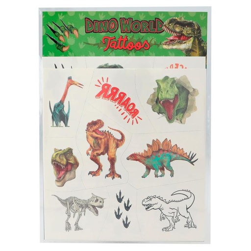 [TM0012598] Dino World tattoos 12598