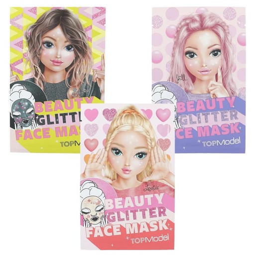[TM0012825] TOPModel mascarilla facial purpurina B 12825 1 UND SURT