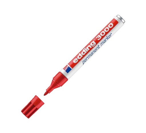[3000-02] EDD MARC permanentePTA RED 1.5-3MM ROJO 3000-02