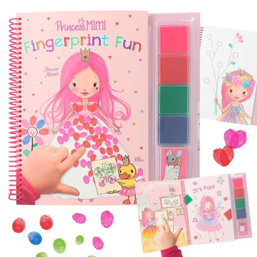 [TM0012105] Princess Mimi pinta con los dedos