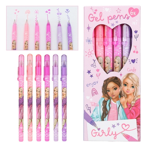 [TM0012191] TOPModel set bolígrafos de gel Girly