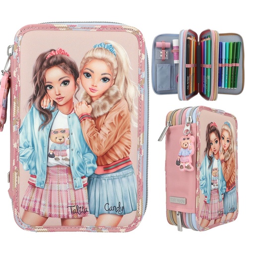 [TM0013009] TOPModel estuche triple TEAM TEDDY