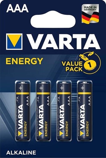 [4103229414-LR03] BLISTER 4 PILAS VARTA ALCALINA AAA LR03 4103229414