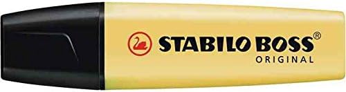 [STA70-144] MARCADOR STABILO BOSS AMARILLO CREM. PASTEL 70/144
