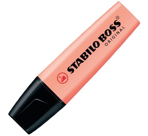 [70-126] STA ROTULADOR FLUO BOSS PASTEL MELOCOTON SED