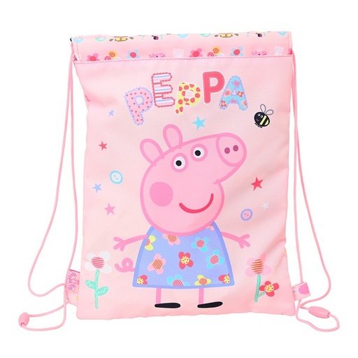 [612272855] SACO PLANO JUNIOR PEPPA PIG "HAVING FUN"