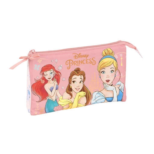 [8155125] Portatodo Triple Princesas Disney Dream It 22x12x3cm