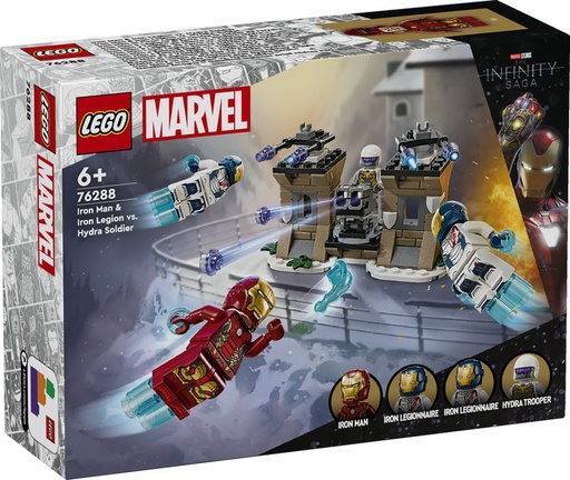 [LE76288] Iron Man y Legión de Hierro vs. Soldado de Hydra  LE76288