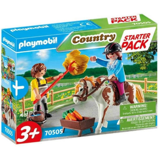 [PL70505] Starter Pack Granja de Caballos set adicional PLAYMOBIL 70505