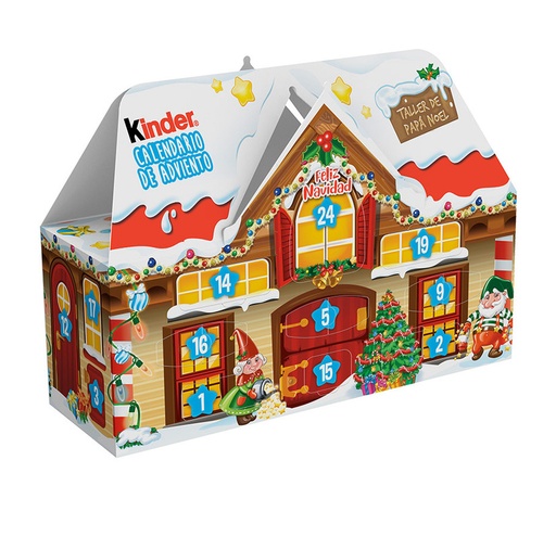 [8000500294772] KINDER CALENDARIO ADV.CASITA 3D