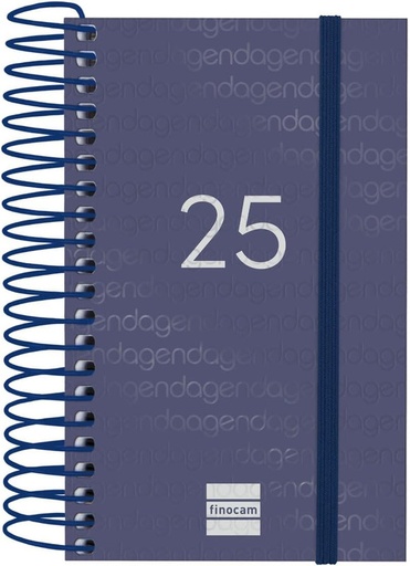 [741121025] AGENDA 25 FINOCAM YEAR 7.9X12.7 D/P AZUL CAT