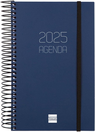 [742931025] AGENDA 25 FINOCAM OPAQUE 11.7X18.1 D/P AZUL CAT