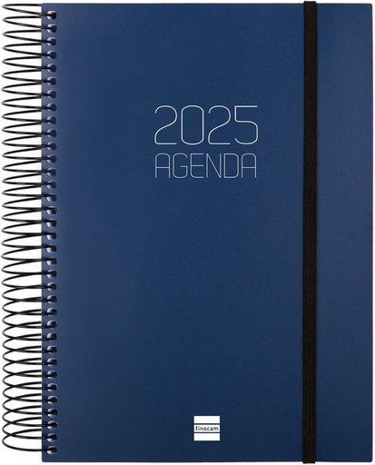 [742941025] AGENDA 25 FINOCAM OPAQUE 15.5X21.2 D/P AZUL CAT