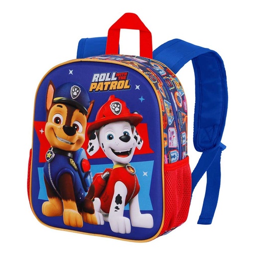 [KAR06427] PATRULLA CANINA Mochila 3D Pq 28x33x3cm