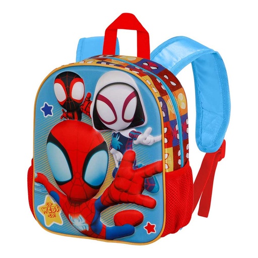 [KAR06608] SPIDERMAN Mochila 3D Pq Three 28x33x3cm
