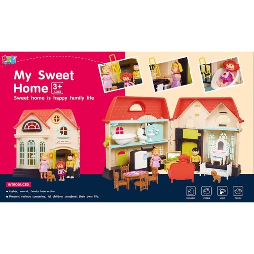 [194-16849] CASA MY SWEET HOME LUZ-SONIDO