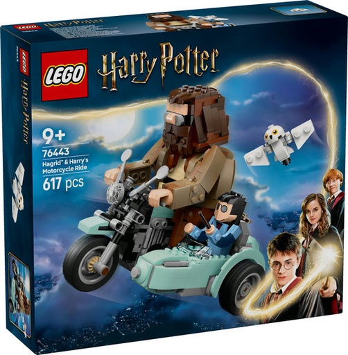 [LE76443] Viaje en Moto de Hagrid’* y H.. V29 LEGO 76443