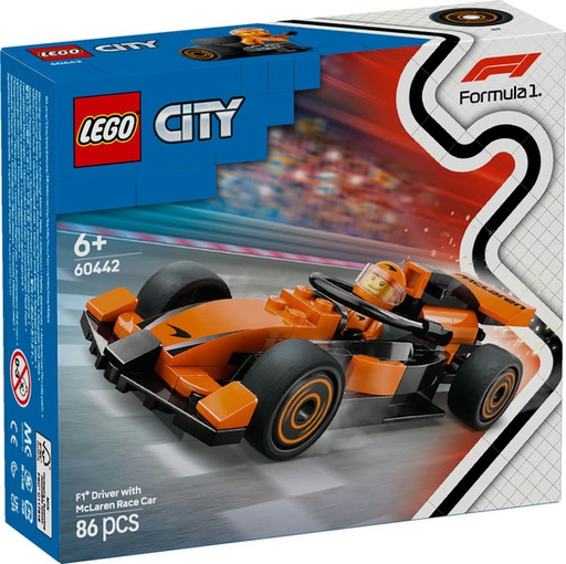 [LE60442] Piloto de F1@ con Coche McLa.. V29 LEGO 60442