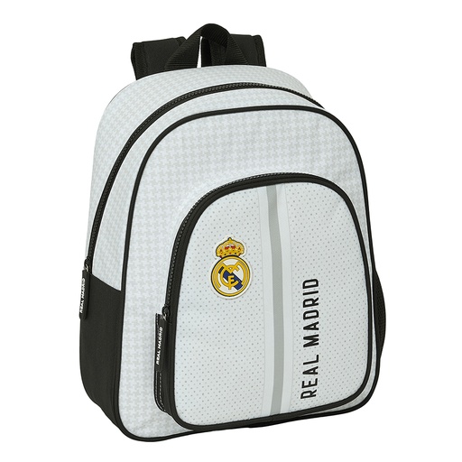 [612454006] MOCHILA INFANTIL ADAP.CARRO REAL MADRID 1ª EQUIP. 24/25 28x34x3cm