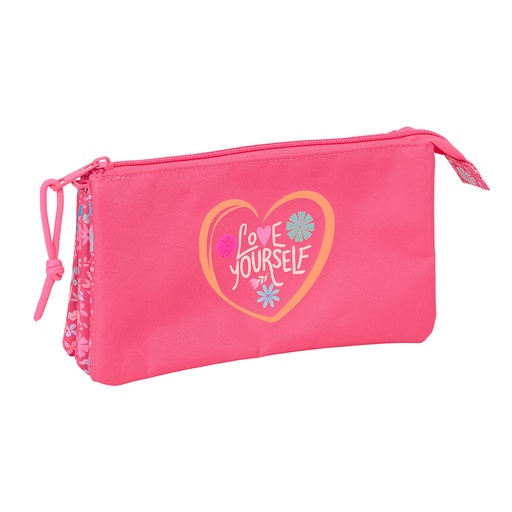 [842529744] PORTATODO TRIPLE SAFTA "FEELING" 22x12x3cm