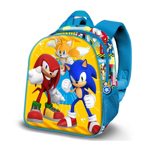 [KAR07672] SONIC Mochila 3D Elite S&K KARACTERMANIA  7672 25x30x3cm