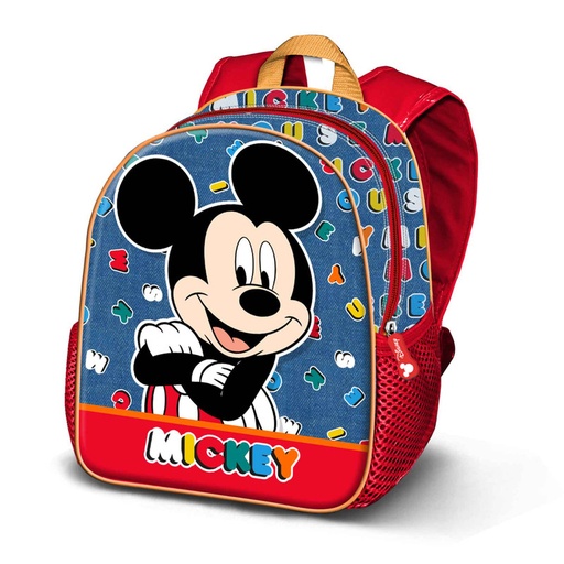 [KAR07508] MICKEY Mochila 3D Pq Clever KARACTERMANIA  7508 25x30x3cm