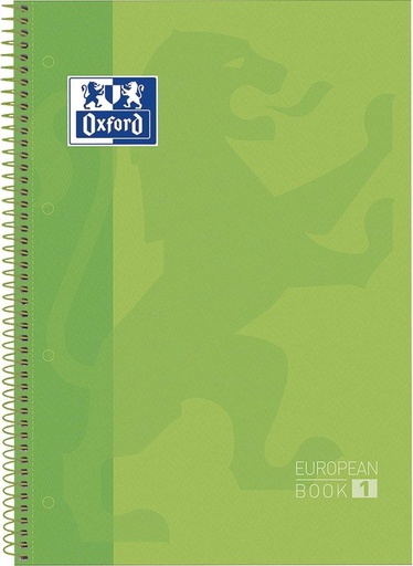 [F353265-VE] oxford BLOC MICRO T/ENC DA4+/80H/90GR 5x5 VERDE  