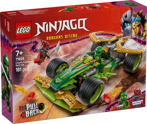 [LE71828] Coche de Carreras con Motor de Carga Manual de Lloyd LEGO 71828