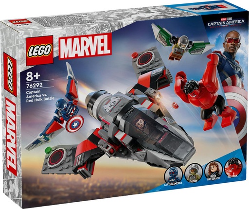 [LE76292] Batalla entre el Capitán América y Hulk Rojo  LEGO 76292