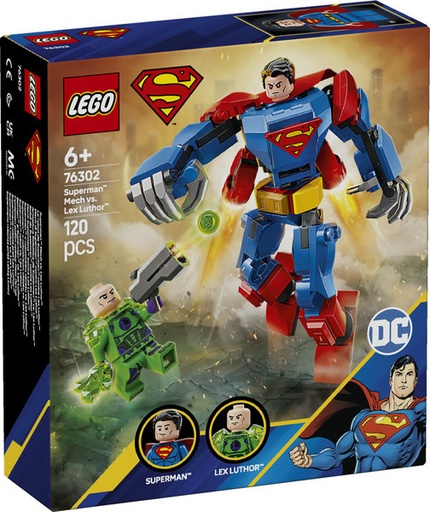 [LE76302] Armadura Robótica de Superman™ vs. Lex
Luthor™ LEGO 76302