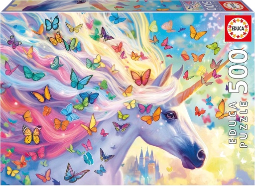 [E20254] PUZZLE 500 UNICORNIO ARCOÍRIS FSC EDUCA 20254