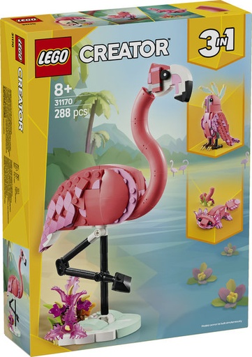 [LE31170] Fauna Salvaje: Flamenco Rosa LEGO 31170