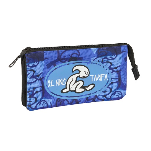 [812532744] PORTATODO TRIPLE EL NIÑO "ROLLER" safta812532744 22x12x3cm
