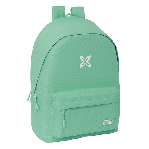 [642408820] MOCHILA DOBLE PARA PORTATIL 15,6"+USB MUNICH BASICOS "TURQUESA" safta642408820 0x0x0cm