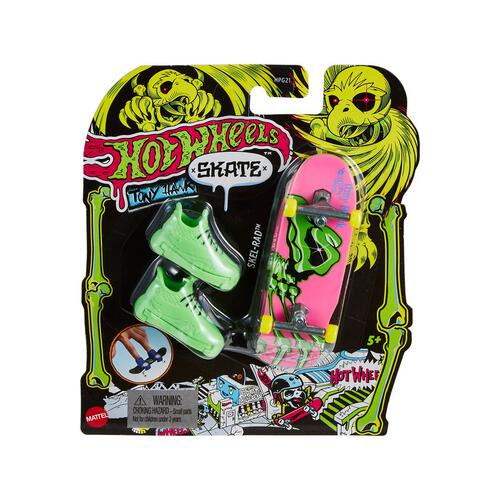 [446-HPG21-HPG27] FINGERBOARDS SKATE NEON TONY HAWK STD HPG21 HOT WHEELS HPG27