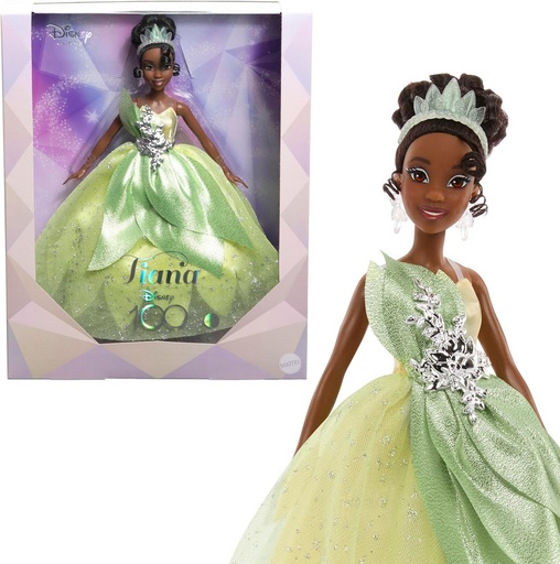 [446HLX61] MUÑECA COLECCIÓN TIANA DISNEY 100 ANIV. HLX61 MATTEL 