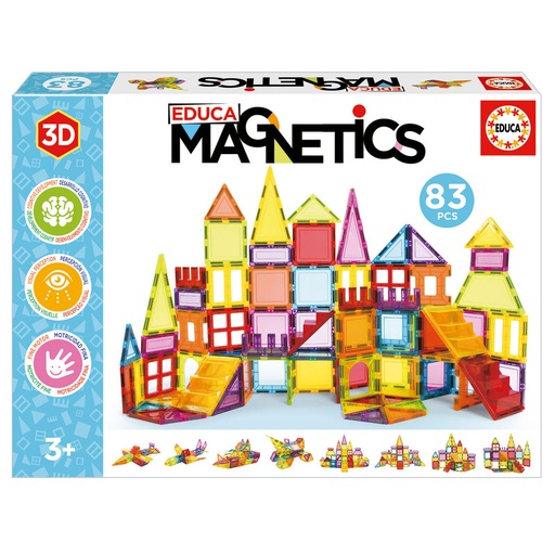 [E20025] EDUCA MAGNETICS 83PCS