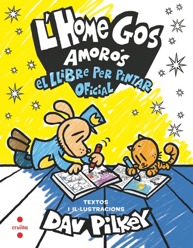 [9788466158664] L'Home Gos amorós. El llibre per pintar oficial