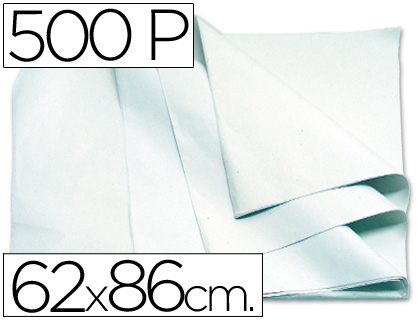 [MANILA] Papel manila 62x86 blanco 25 hojas