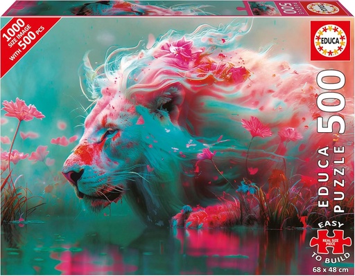 [E20234] PUZZLE 500 PLUS REY FLORES F