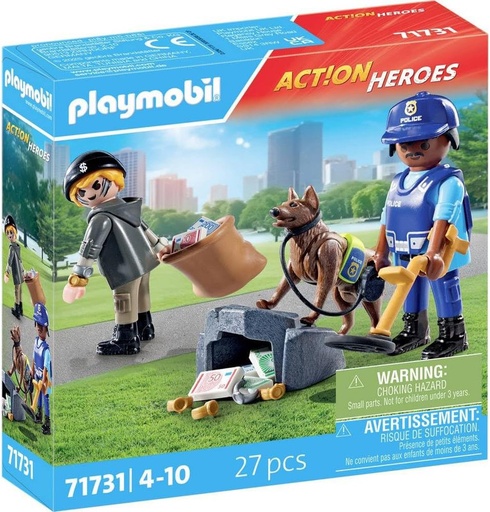 [PL71731] Búsqueda policial PLAYMOBIL 71731