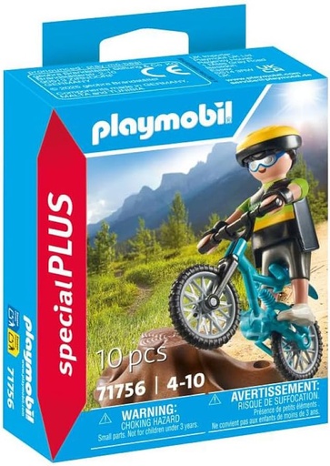 [PL71756] Ciclista de montaña PLAYMOBIL 71756