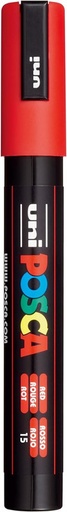 [PC5M1613] UNI ROTULADOR POSCA PC5M 1.8-2.5 ROJO
