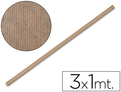 [PK10] PAPEL KRAFT LIDERPAPEL MARRON -ROLLO 3X1 MT
