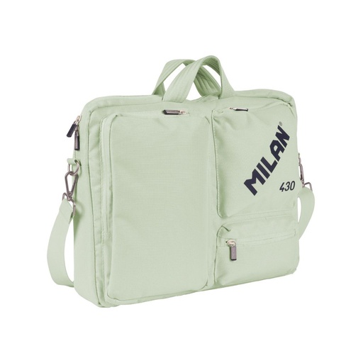 [MIL624303-SNCGR] Maletín para portátil, colección 430 since 1918, verde MILAN 624303SNCGR