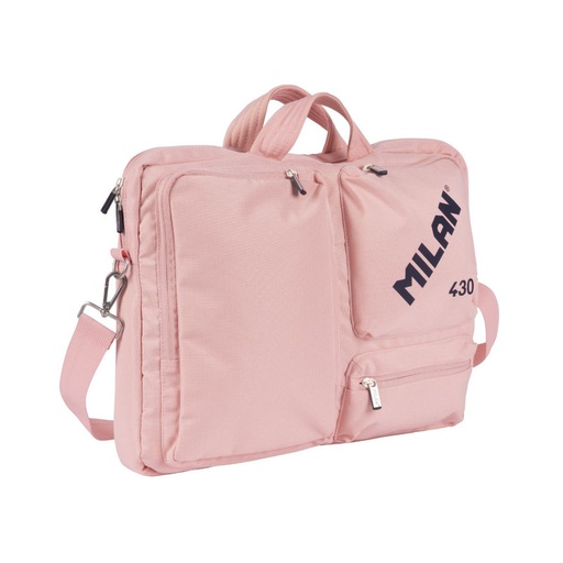 [MIL624303-SNCP] Maletín para portátil, colección 430 since 1918, rosa MILAN 624303SNCP