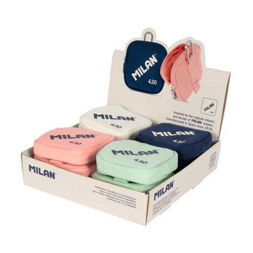 [MIL62104-SNCD-12-R] monedero pequeños MILAN 430 since 1918 MILAN 62104SNCD12 ROSA